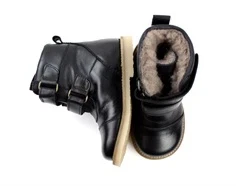 Pom Pom vinterstøvle black med TEX